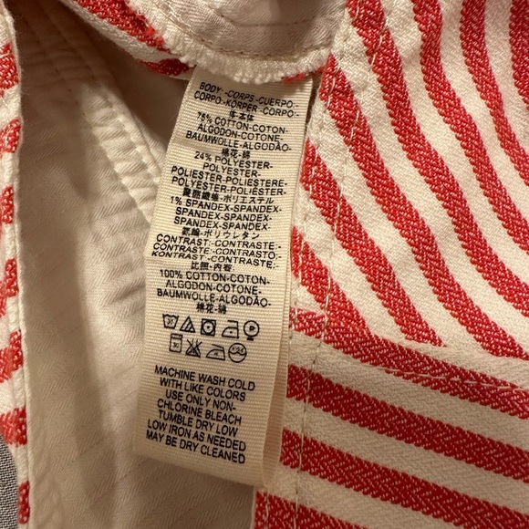 Sale⭐️NWT Free People Frankie Striped High-Waisted Skinny Pants - Picture 13 of 15